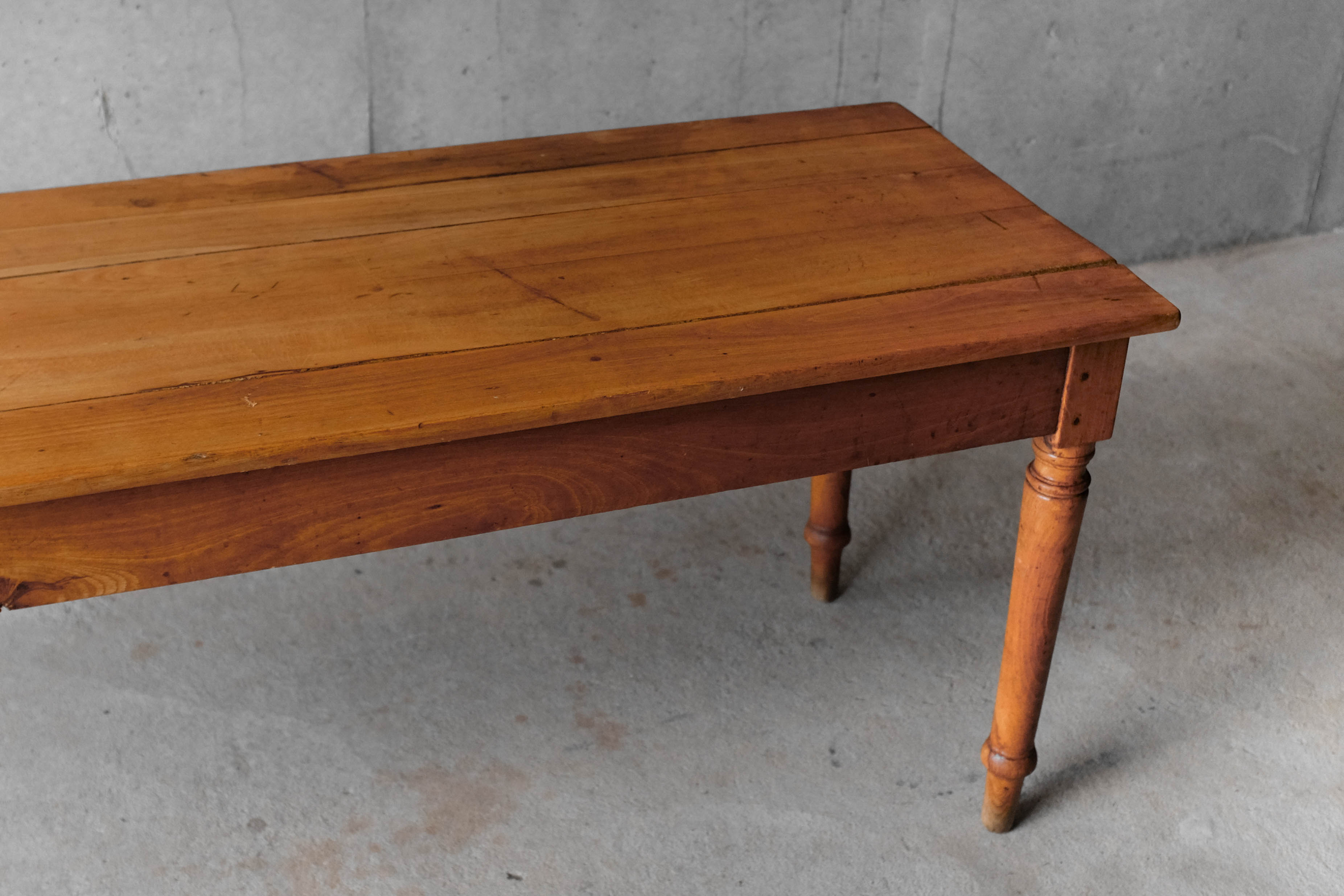 Farm table, solid wood - 60s, 1960's