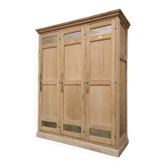 Wooden locker room bank of France period 1930
