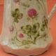 Art Nouveau pitcher in German porcelain.