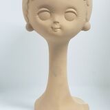 Raw plaster Twiggy hat stand
