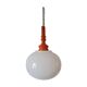 Suspension en opaline 70s