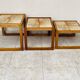 Tables basses gigognes, 1960
