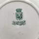 6 Gien ironstone dessert plates "Sagittaires"