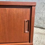 Pair of teak bedside tables, 1970s