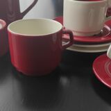 French porcelain coffee set