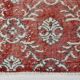 7x11 Brick Red & Beige Persian Vintage Rug, Floral Bohemian Decor,207x333Cm