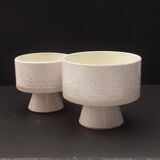 Two cups piedouche 1960