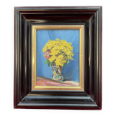 Pierre Chevillard 1973 Huile sur Panneau Jacobée Tableau Signé Daté En