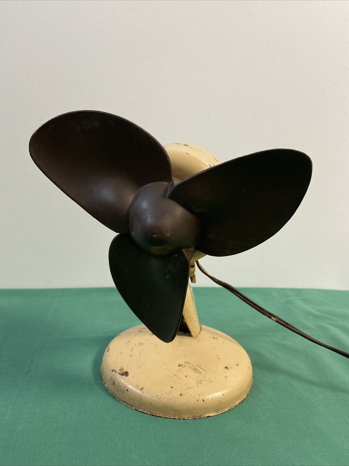 Fan Elge soft propeller brown deco vintage