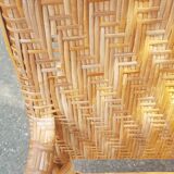 Old rattan chairs
