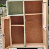 Doll wardrobe or vintage bathroom furniture