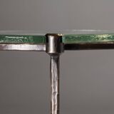 Bronze and glass coffee table, Lothar Klute, 1980s