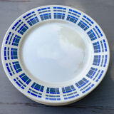 Assiette plate faience Badonvillier