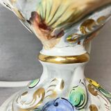 Paire de lampes de table en porcelaine portugaise limitée et numérotée par Alconaca