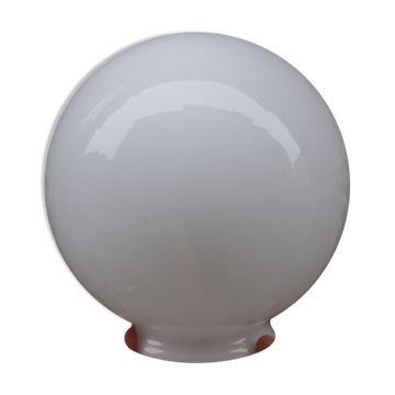 Globe en verre blanc ø15cm