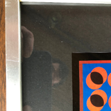 Vintage, Victor Vasarely Op Art print circa 70's