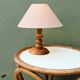 Bedside lamp, turned wood