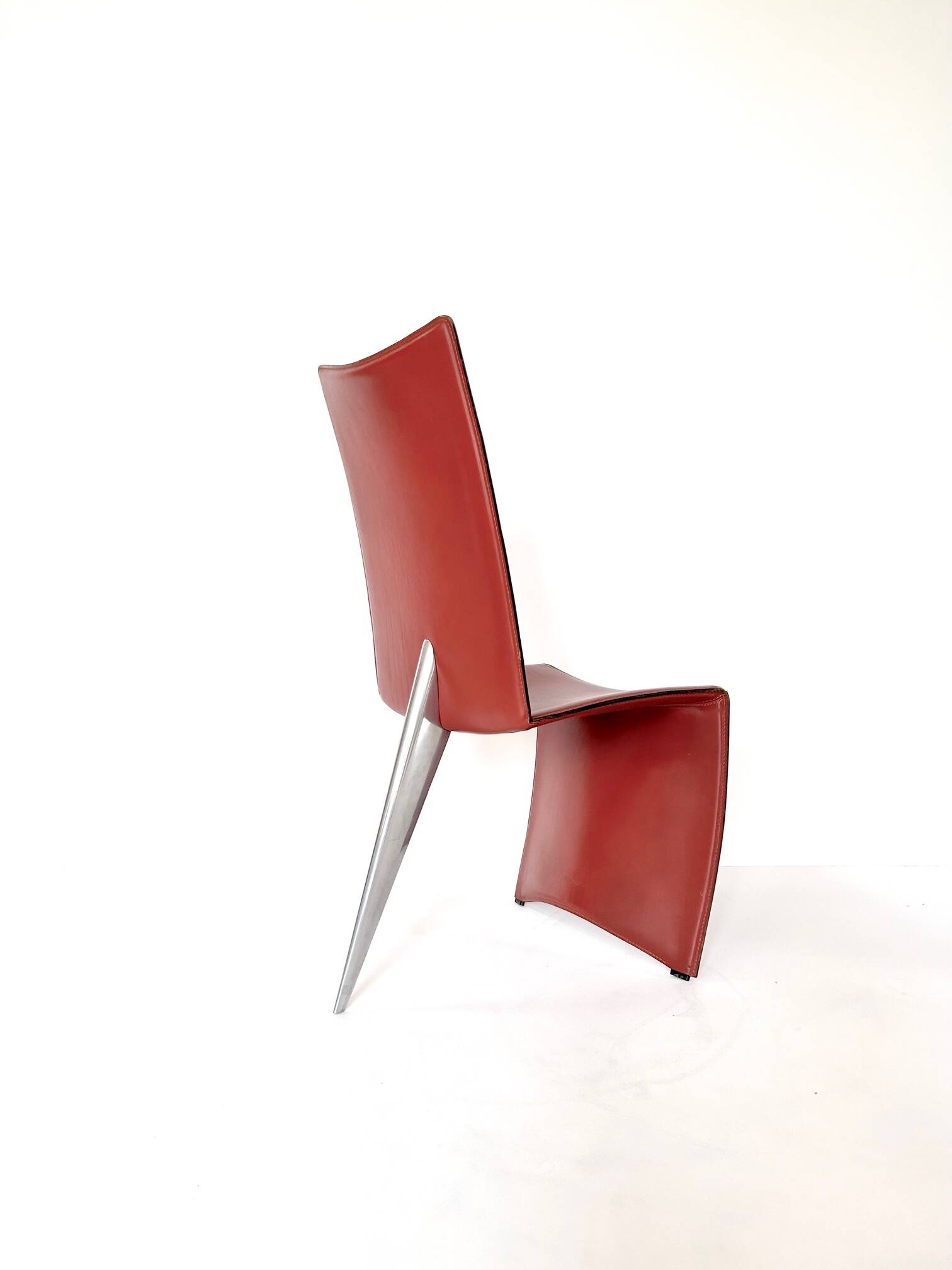 4 chaises "Ed Archer" , Philippe Starck, Driade, 1980's