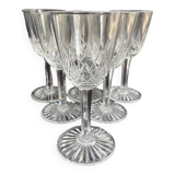 6 Baccarat port glasses Epron service