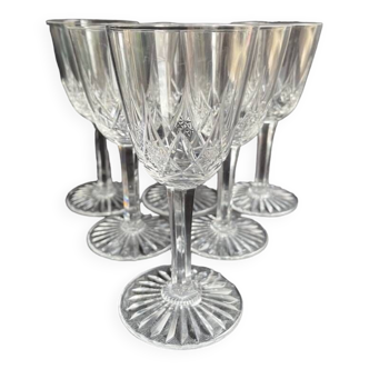 6 Baccarat port glasses Epron service