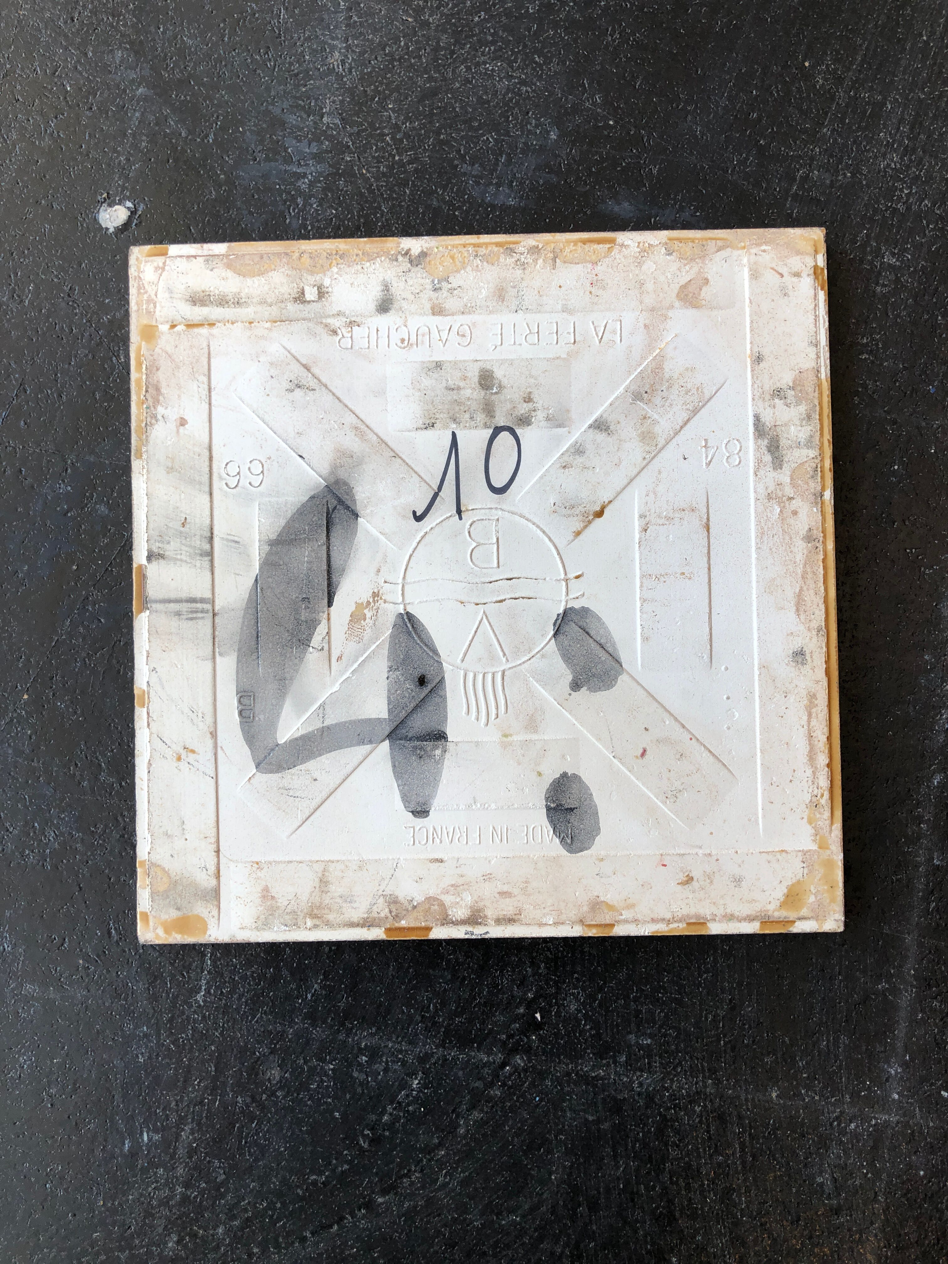 Vallauris ceramic table