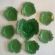 Cake service, 8 pieces, vine leaves - Pottery