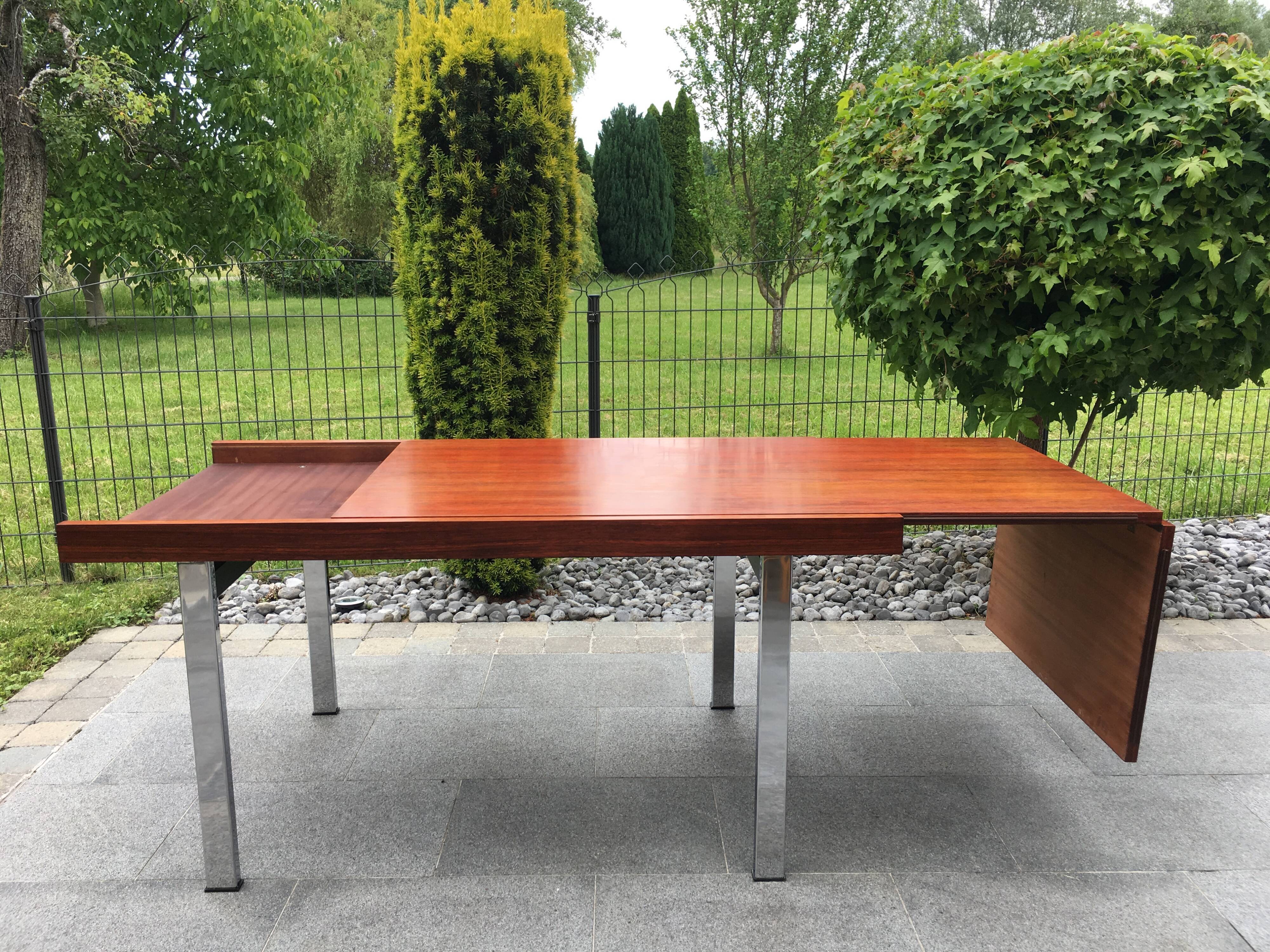 60s rosewood dining table