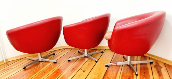 Ensemble de fauteuils, Tchécoslovaquie, années 60, Up Zavody Rousinov
