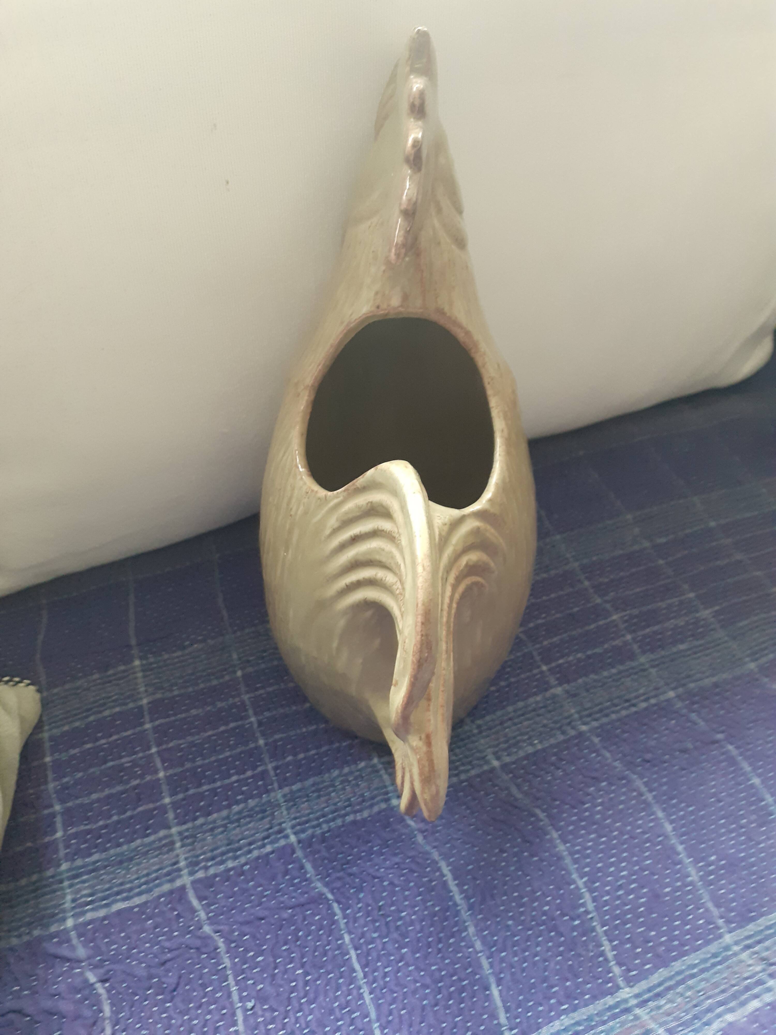 Vintage rooster signed Vallauris