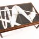 Large Scandinavian Coffee Table 1960, Ole Bjorn Krüger In Rosewood And Ceramic
