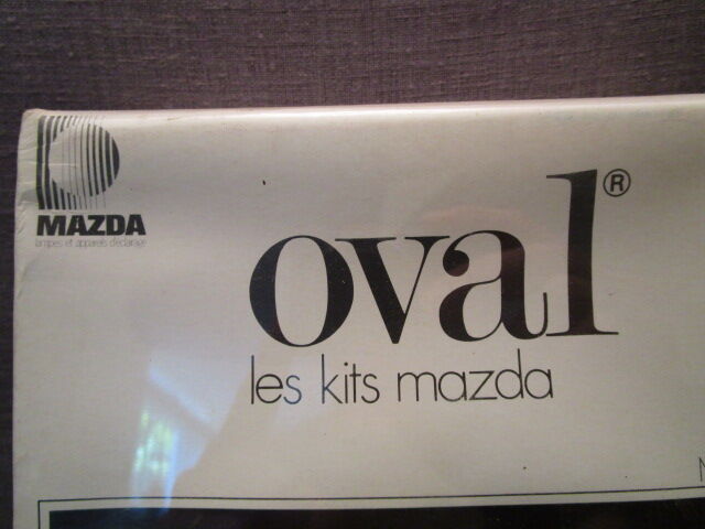 Mazda 70s oval wall lamp