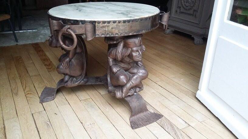 Coffee table by Jean Maurice ROTSCHILD