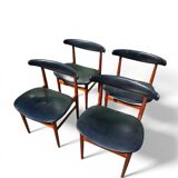 Set of 4 Scandinavian chairs