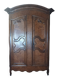 18th Century Walnut Transition Armoire