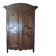 18th Century Walnut Transition Armoire