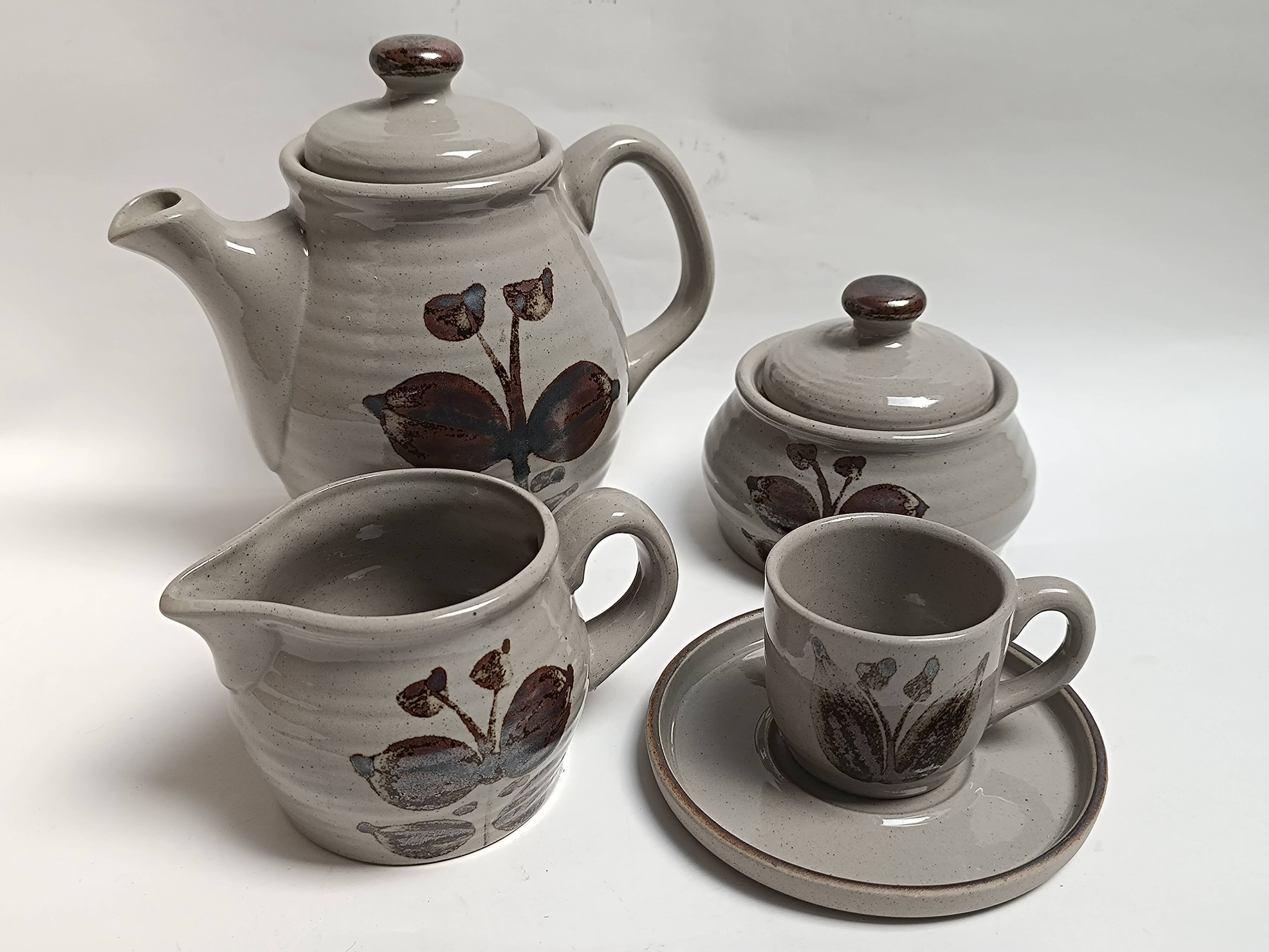 Grès de l'Arnon coffee set