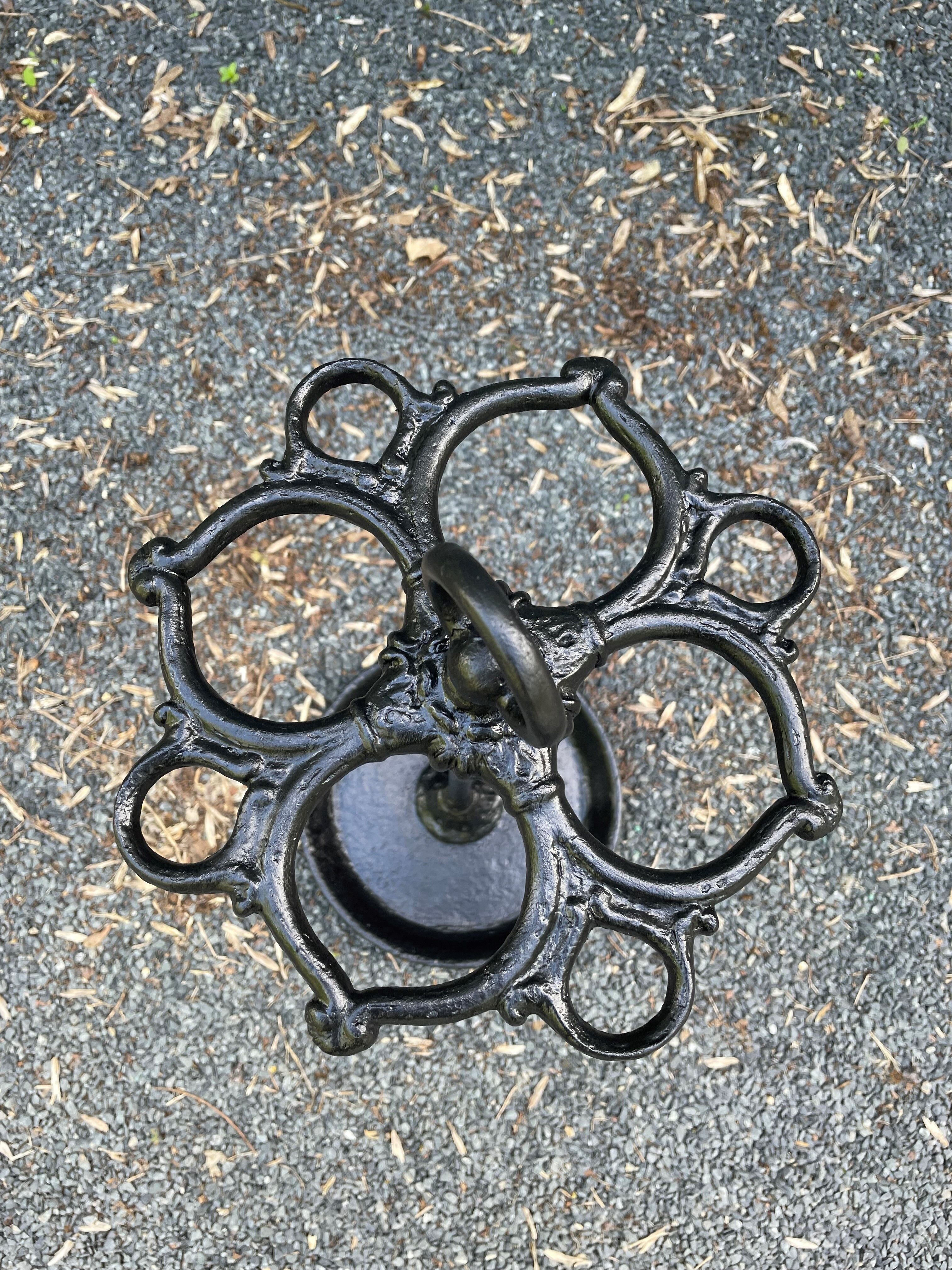 Cast iron umbrella holder debut 20th