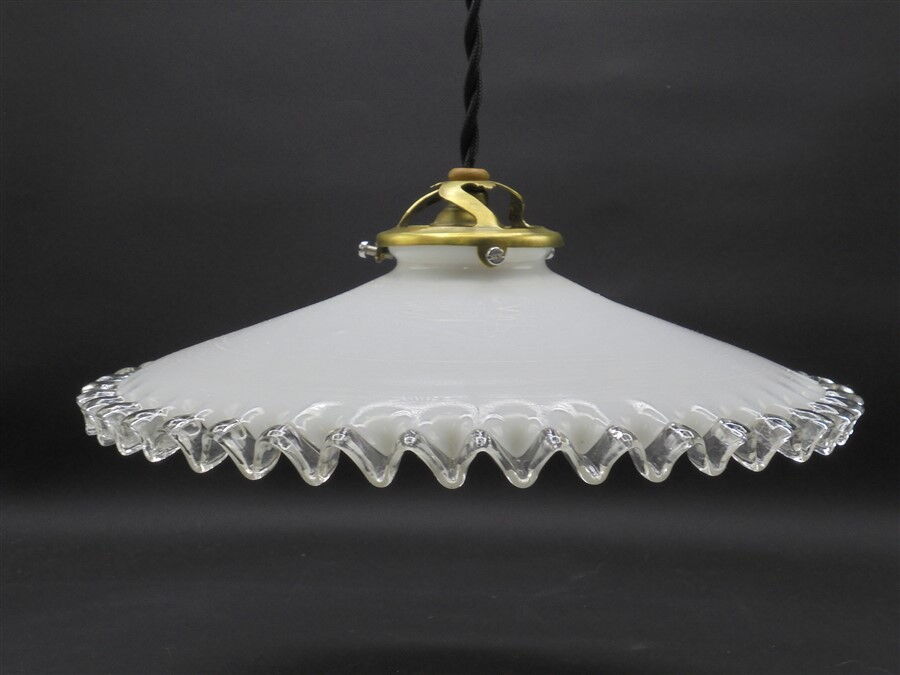 Opaline pendant light