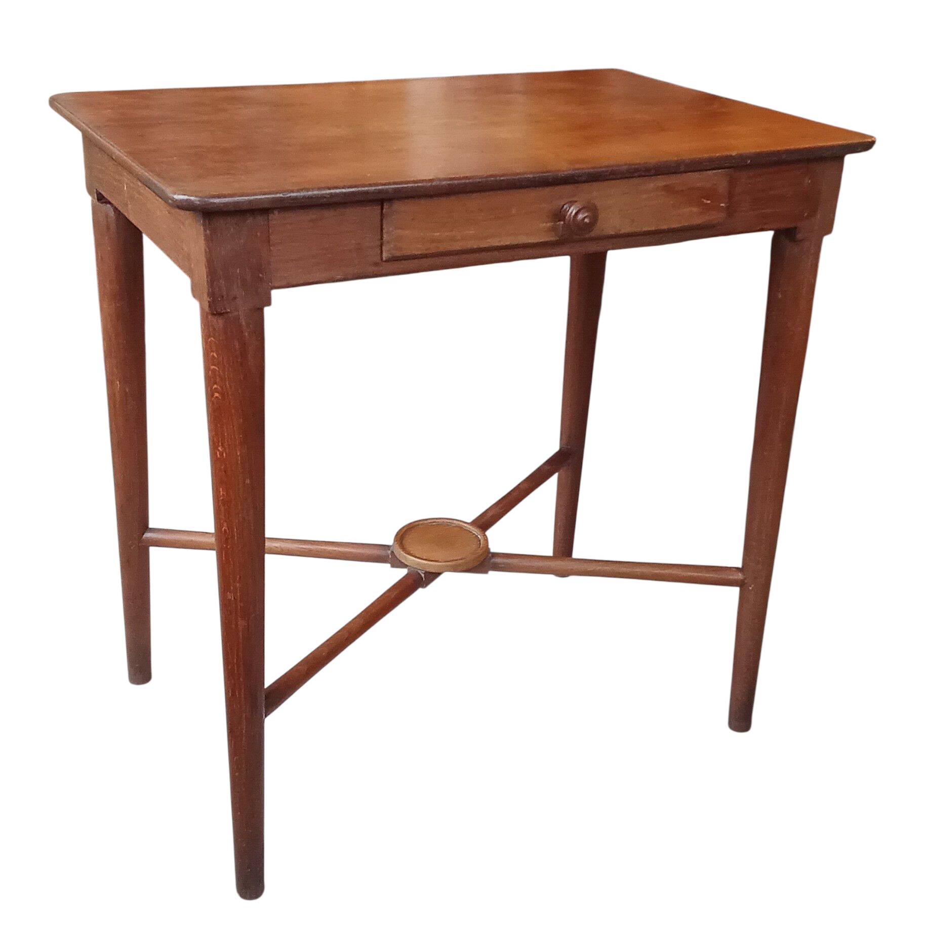 Antique wooden desk/side table