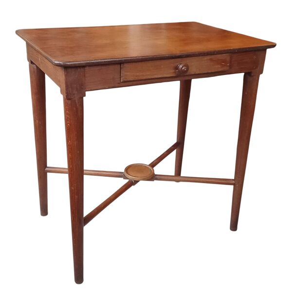 Ancien bureau table d'appoint en bois