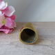 Figure Owl Hollow Brass Sculpture Vintage Collection