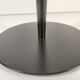 Black mushroom lamp Aluminor years 80
