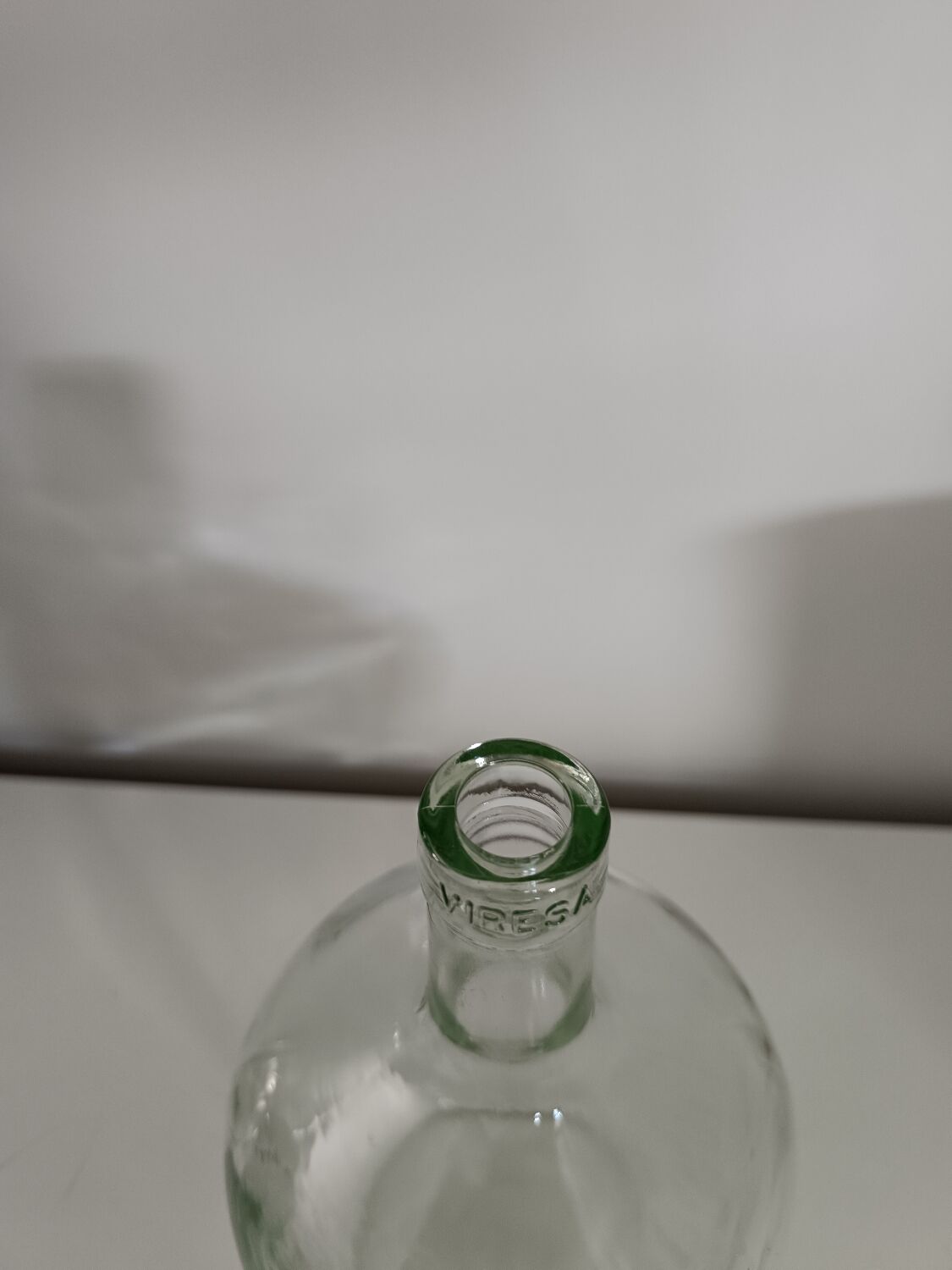 Little demijohn / transparent cylinder