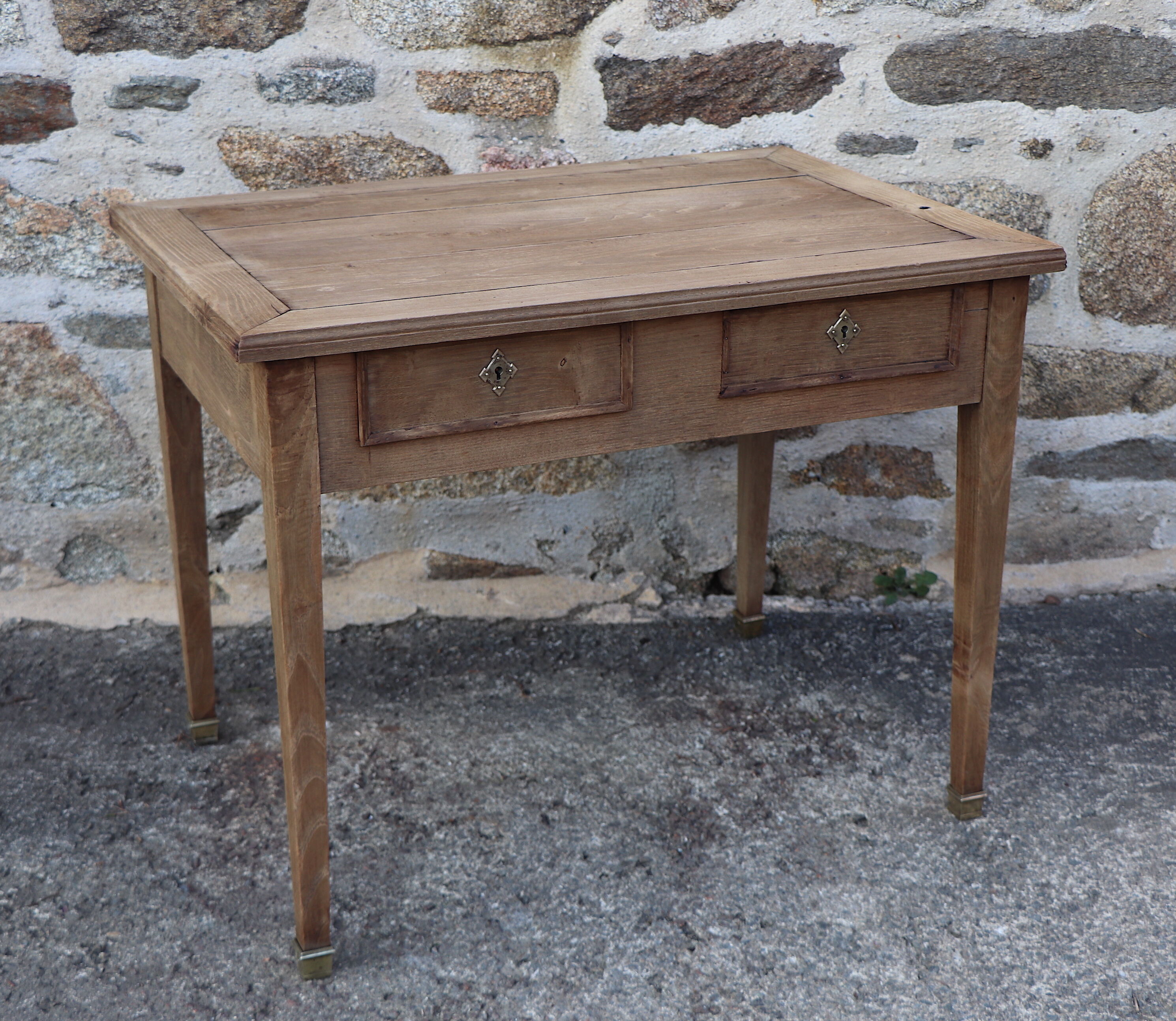 Bureau époque Directoire - bois naturel
