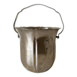 Ice bucket Guy Degrenne stainless steel 80s