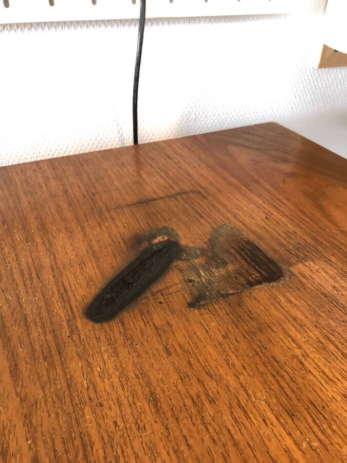 Vintage two-tone Scandinavian sideboard, 1960