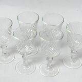 Luminarc liqueur glasses