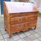 Bureau à pente d époque louis xv transition louis  xvi  en noyer du 18e s