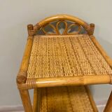 Small rattan shelf
