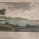 Tableau, gravure paysage à ANTIBES époque XIXe